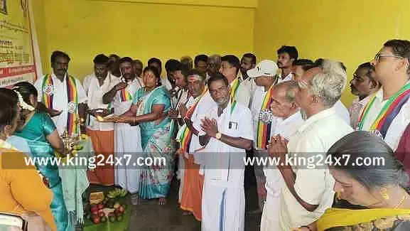 அனைத்து மக்கள் முன்னேற்ற பாதுகாப்பு அமைப்பு சாா்பில் விஸ்வகா்மா ஜெயந்தி விழா அனைத்து மக்கள் முன்னேற்ற பாதுகாப்பு அமைப்பு சாா்பில் விஸ்வகா்மா ஜெயந்தி விழா