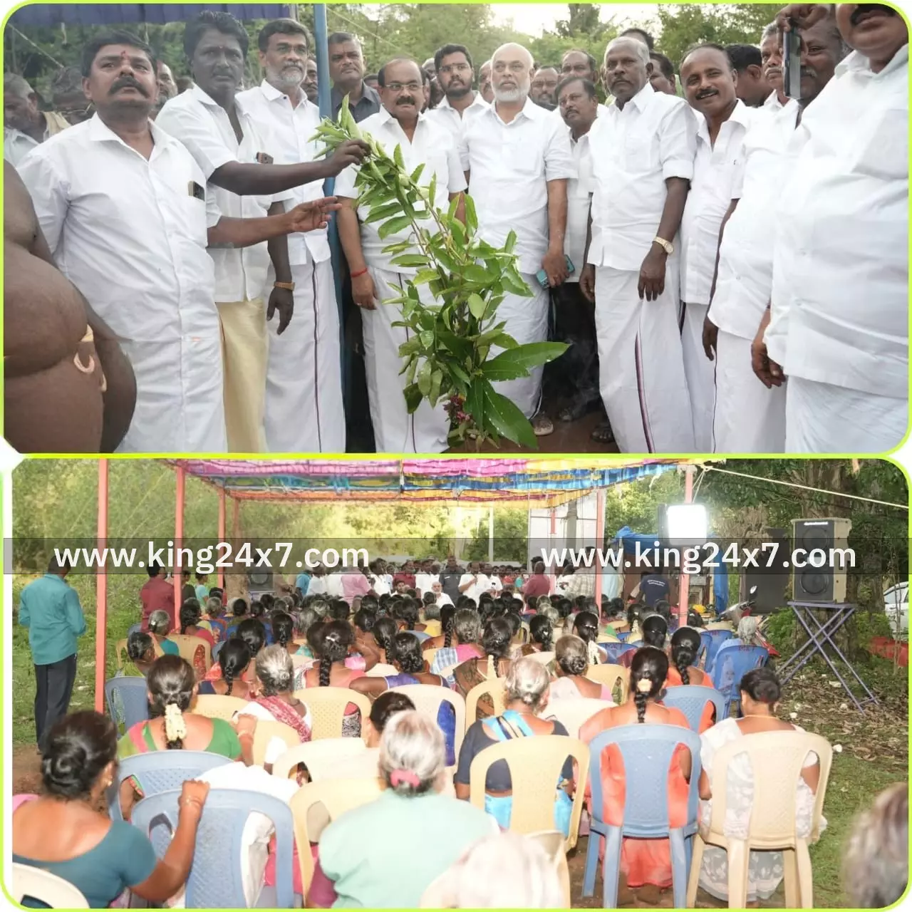 ரூ.5 கோடி மதிப்பீட்டில் அணைக்கட்டு அமைத்தல் பணி