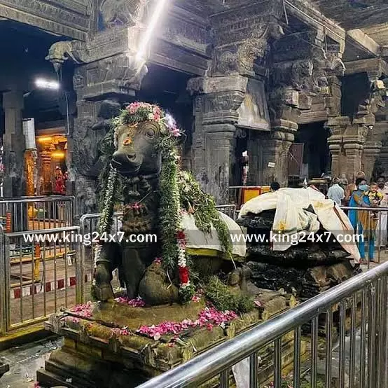சங்கரநாராயண சுவாமி கோவிலில் இன்று பிரதோஷம் நடைபெற்றது