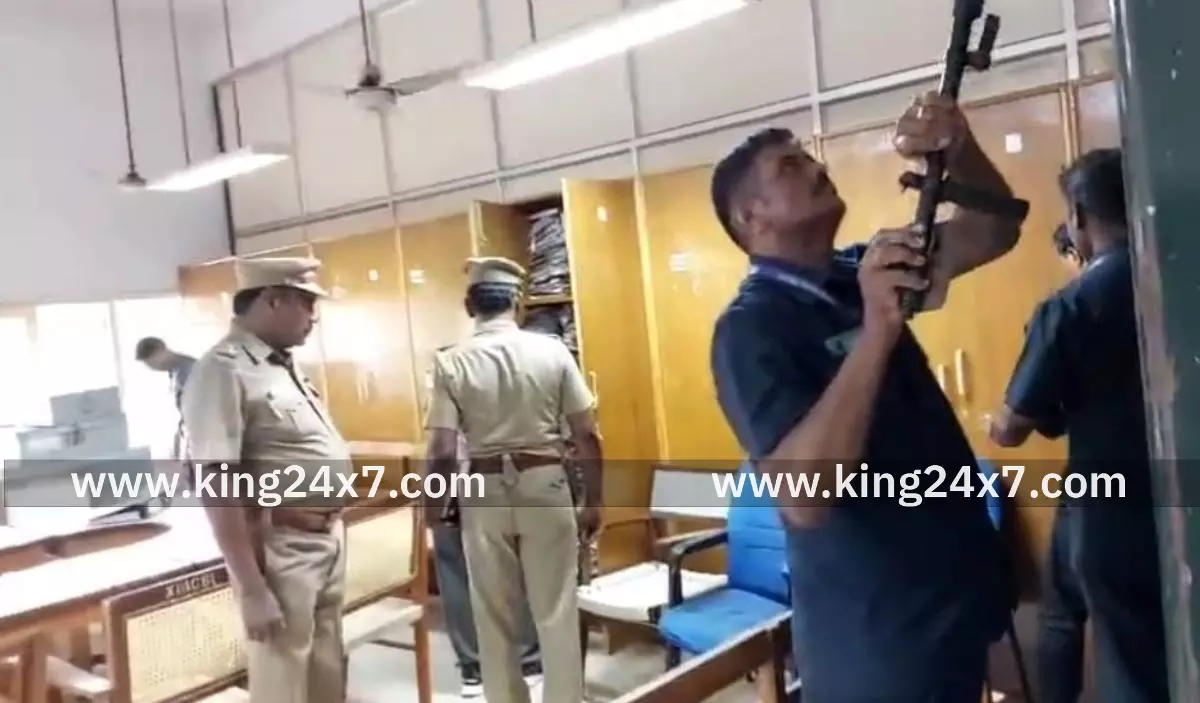 சென்னை உயர் நீதிமன்ற வளாகத்துக்கு மீண்டும் வெடிகுண்டு மிரட்டல் 