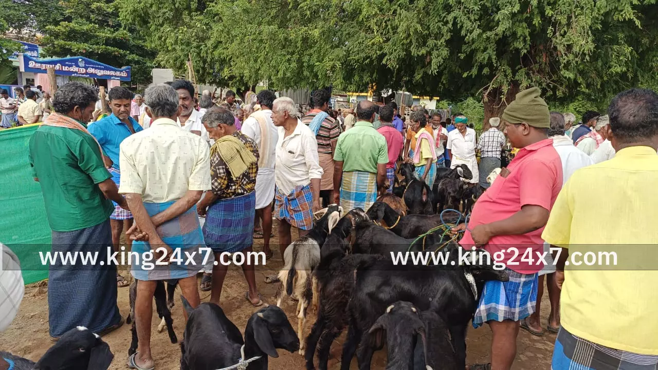 கம்பைநல்லூர் வார சந்தையில் விற்பனை ஜோர்