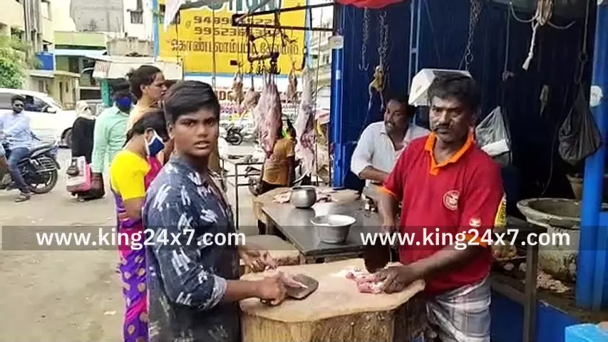 மாவட்டத்தில் இன்றைய இறைச்சி விலை நிலவரம் மாவட்டத்தில் இன்றைய இறைச்சி விலை நிலவரம்