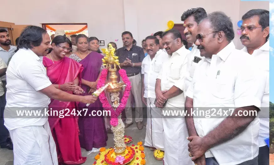 குமரியில் அரசு பள்ளி கட்டிடங்கள்  திறப்பு