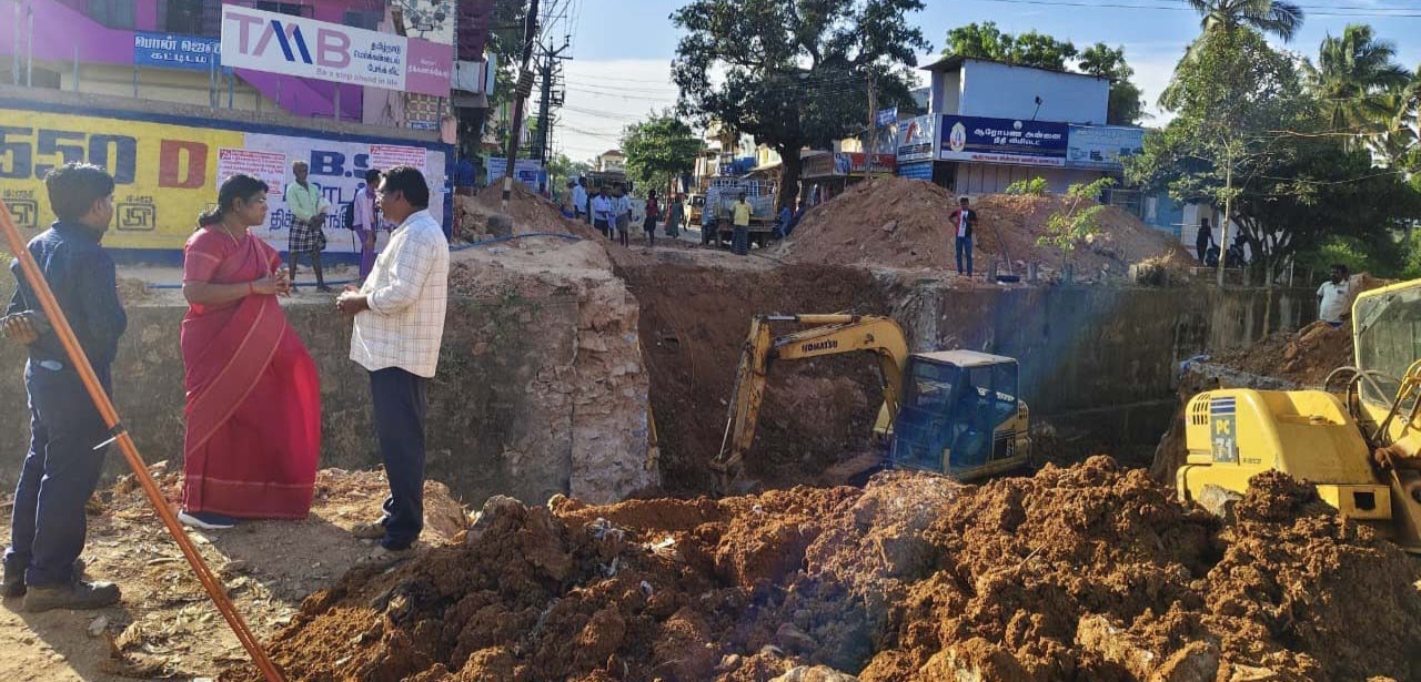 வளர்ச்சி திட்டப்பணிகளை கலெக்டர் பார்வை