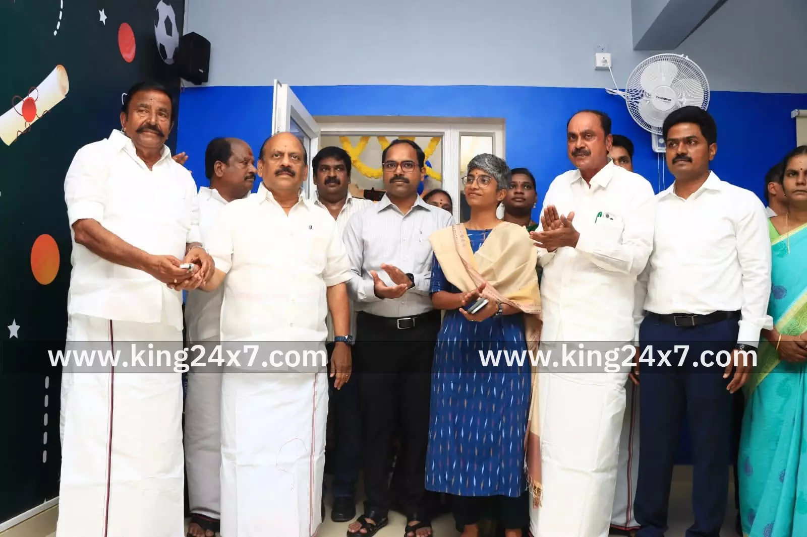 தொழில்நுட்ப வகுப்பறைகளை திறந்து வைத்த அமைச்சர்கள்