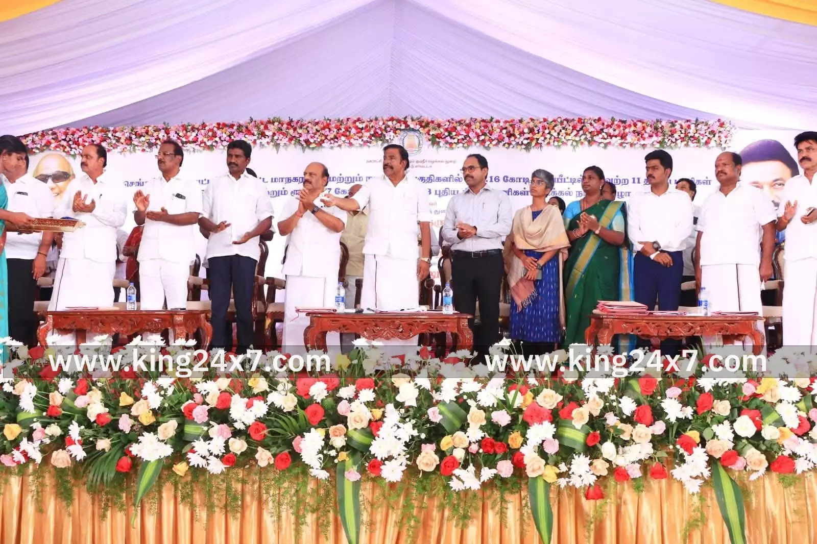 ரூ.6.88 கோடி மதிப்பீட்டில் முடிவுற்ற 11 திட்டப்பணிகளை திறந்து வைத்த அமைச்சர்