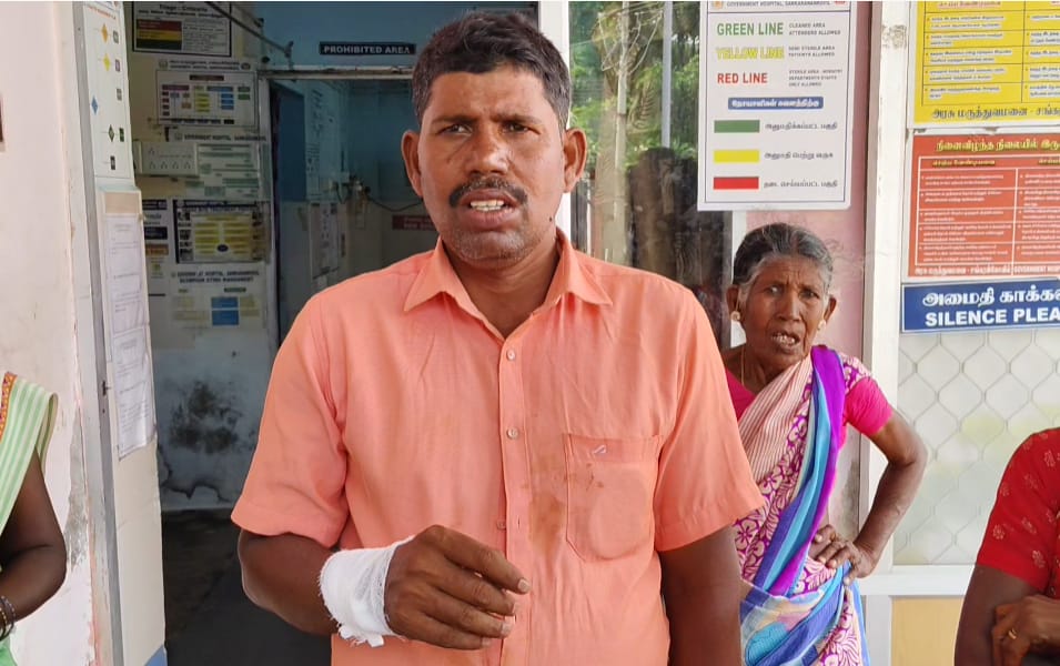 சங்கரன்கோவில் அருகே நாய் கடித்து 2 போ் காயம்