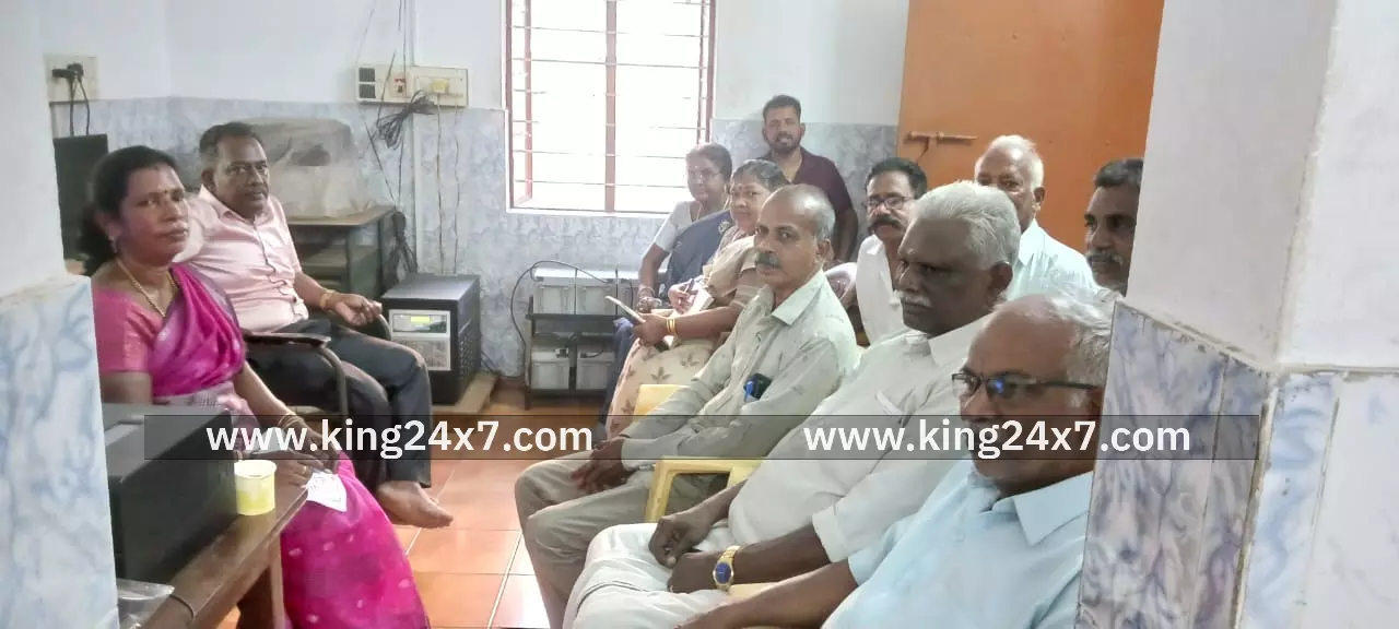 அரசு முழுநேர நூலக வாசகர் வட்ட கூட்டம் 