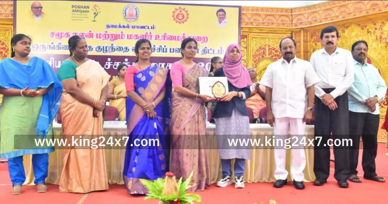 தேசிய ஊட்டச்சத்து மாத விழா -2025 விழிப்புணர்வு நிகழ்ச்சியில் பங்கேற்ற மாவட்ட ஆட்சியர். தேசிய ஊட்டச்சத்து மாத விழா -2025 விழிப்புணர்வு நிகழ்ச்சியில் பங்கேற்ற மாவட்ட ஆட்சியர்.