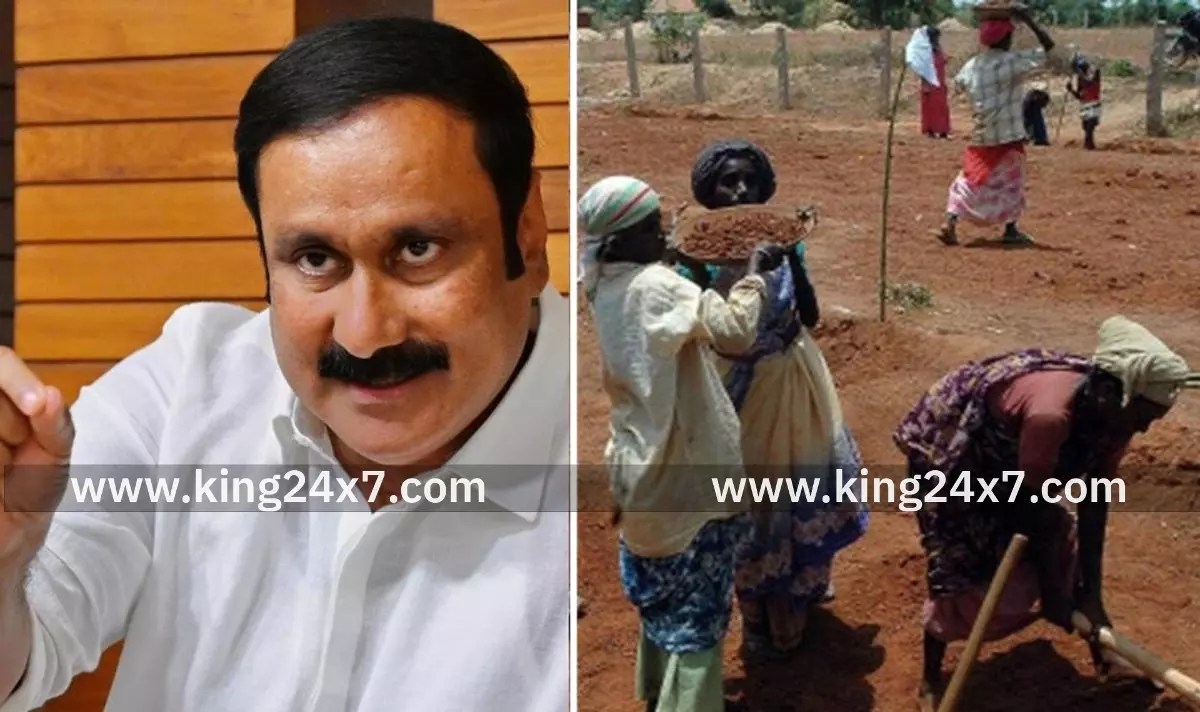 ஊரக வேலைத் திட்டத்தில் ரூ.87 கோடி ஊழல்: உயர்நிலை விசாரணை நடத்த அன்புமணி வலியுறுத்தல் ஊரக வேலைத் திட்டத்தில் ரூ.87 கோடி ஊழல்: உயர்நிலை விசாரணை நடத்த அன்புமணி வலியுறுத்தல்