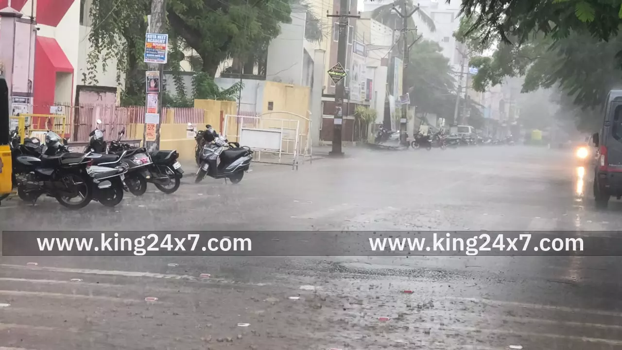 தர்மபுரி சுற்று வட்டாரங்களில் பரவலாக கனமழை