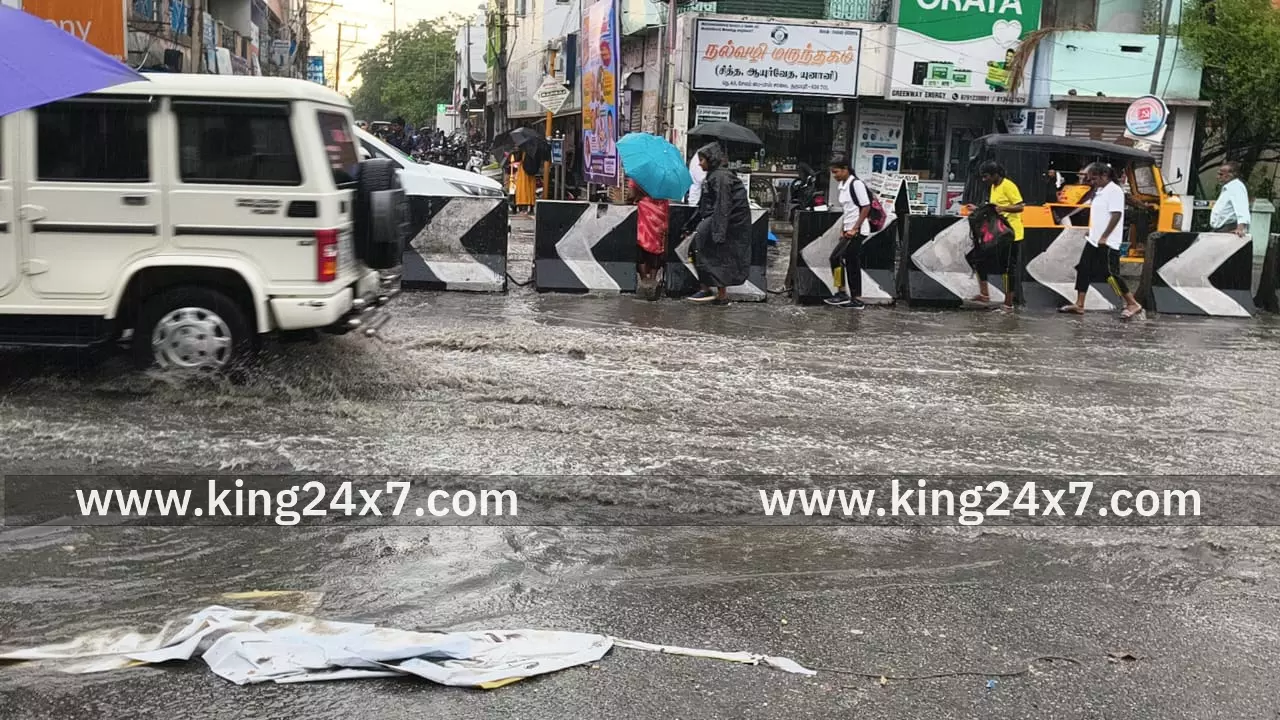 தர்மபுரி சுற்று வட்டாரங்களில் பரவலாக கனமழை