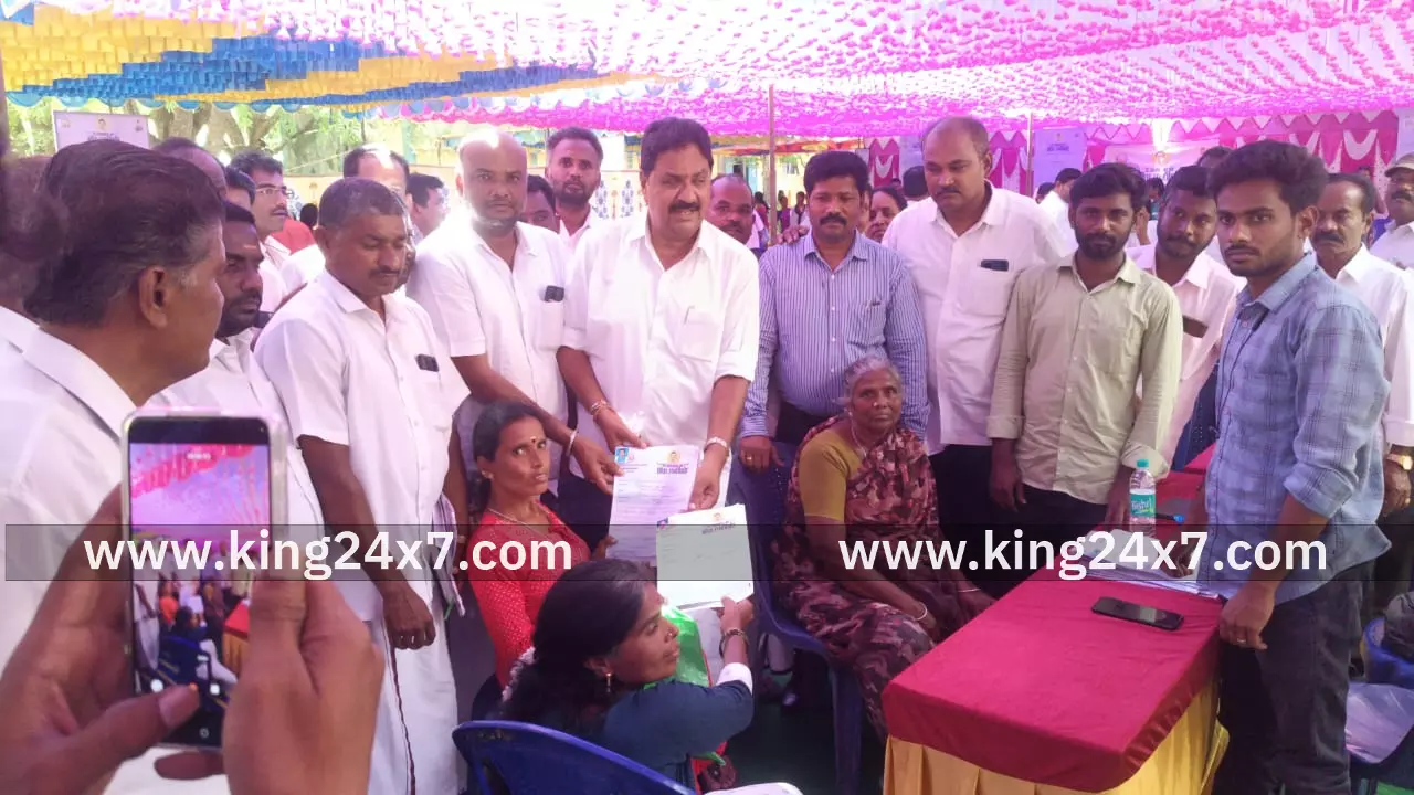 அரசம்பட்டியில் உங்களுடன் ஸ்டாலின் முகாம்.