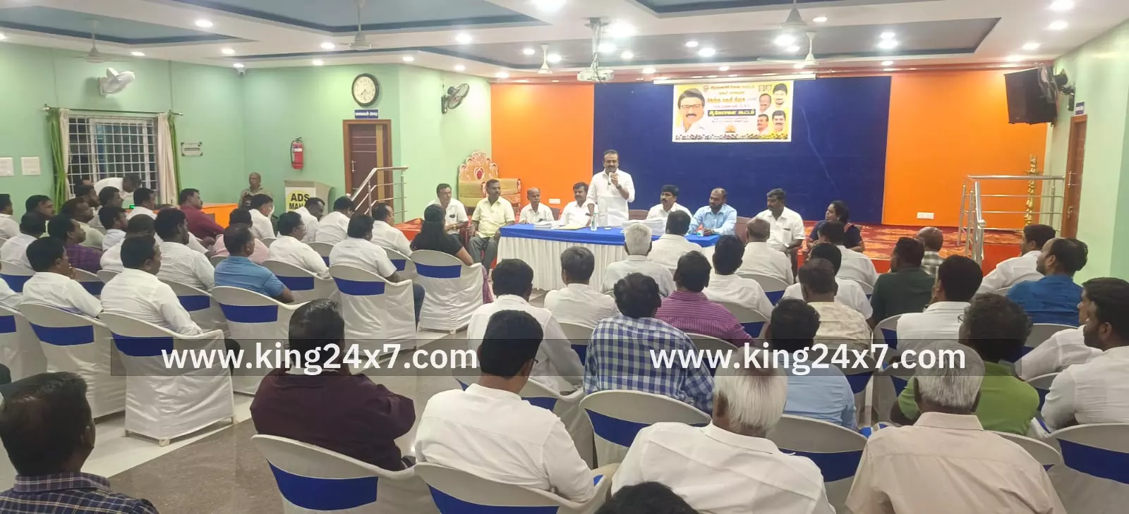 ஒசூரில் திமுக பாக முகவர்கள் ஆலோசனை கூட்டம்.