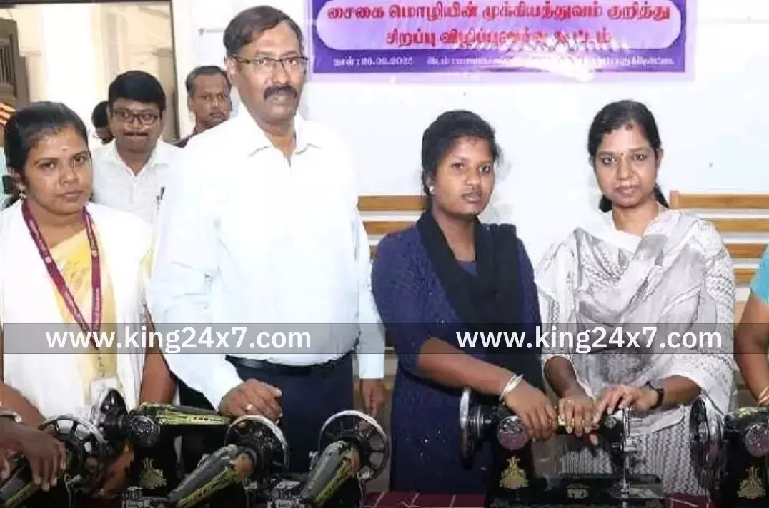 புதுகை: நலத்திட்ட உதவிகள் வழங்கிய கலெக்டர்