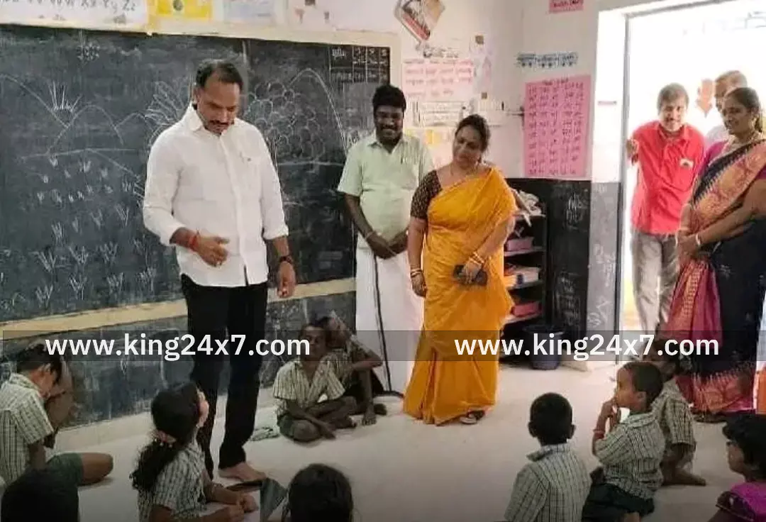 புதுகை: மாநகராட்சி பள்ளியில் எம்எல்ஏ ஆய்வு