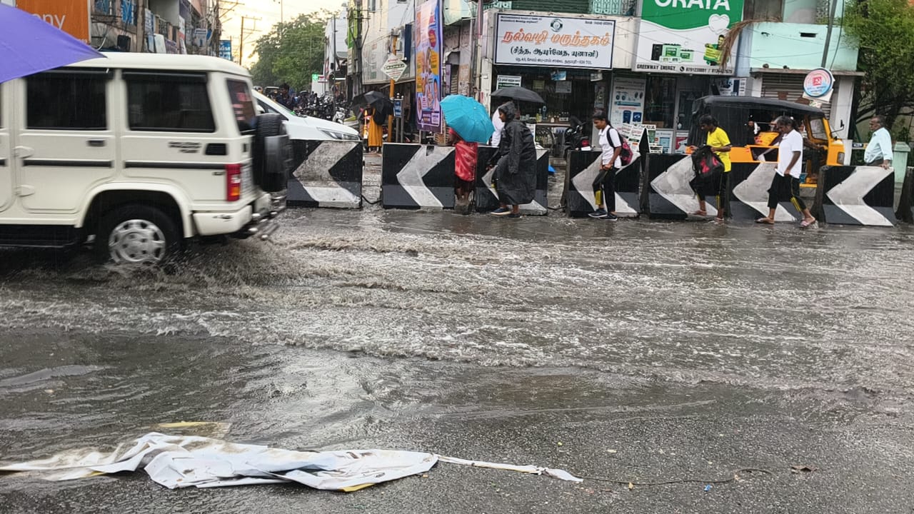 தர்மபுரியில் இன்றைய மழையின் விவரம்