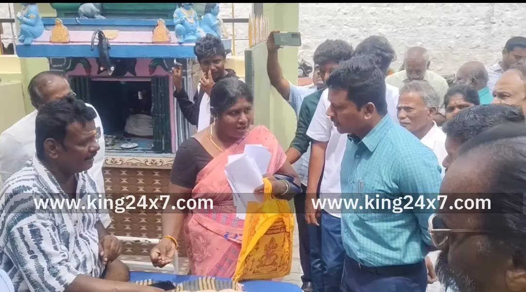 உங்களுடன் ஸ்டாலின் முகாமில் மாவட்ட ஆட்சித் தலைவர் சுகபுத்ரா நேரில் ஆய்வு