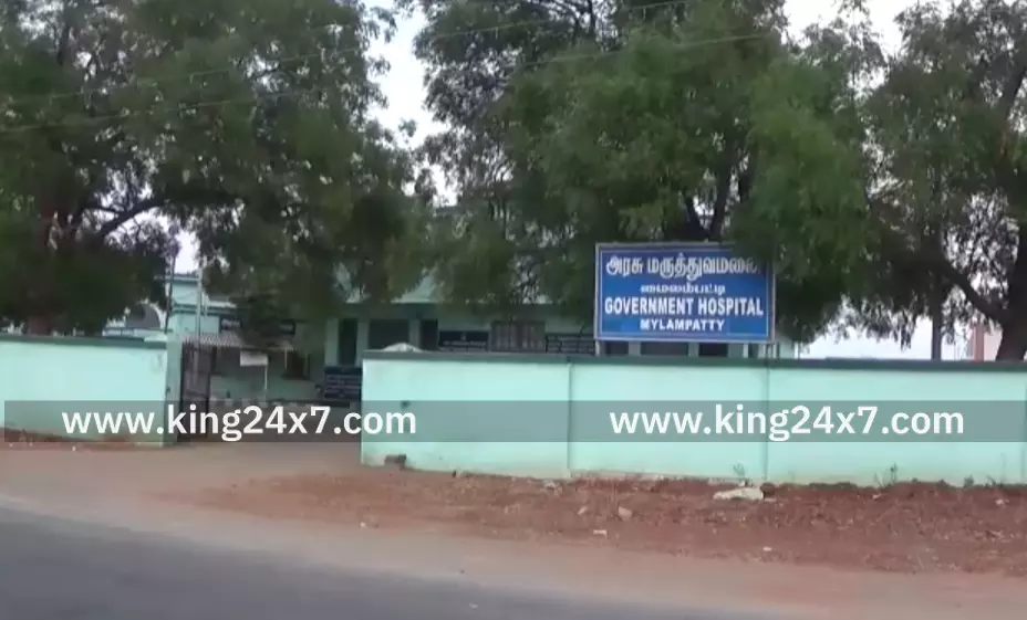 தரகம்பட்டி- உடல்நலம் குன்றிய ஆசிரியர் மயங்கி விழுந்து உயிரிழப்பு.