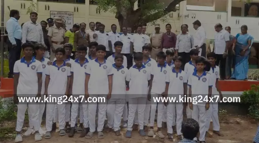 கல்லாவி: அரசு பள்ளியில் நாட்டு நலப்பணி திட்ட முகாம்.