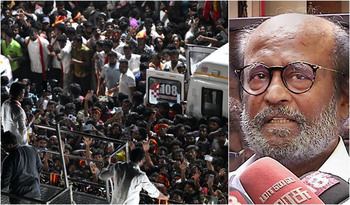 கரூர் சம்பவம் நெஞ்சை உலுக்கி வேதனையளிக்கிறது - ரஜினிகாந்த்