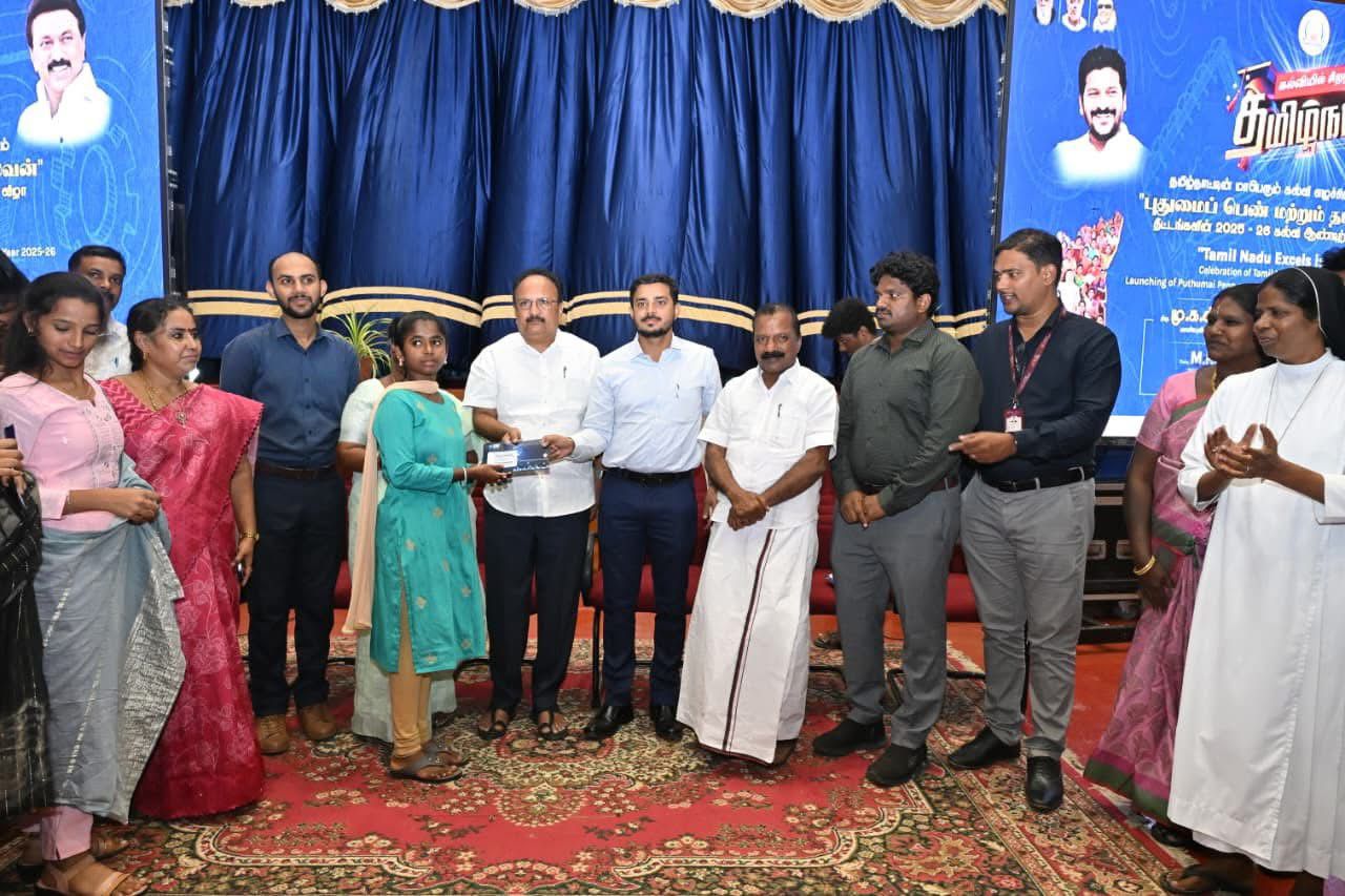 கோவை நிர்மலா கல்லூரியில் தமிழ் புதல்வன் திட்டம் தொடக்கம் !