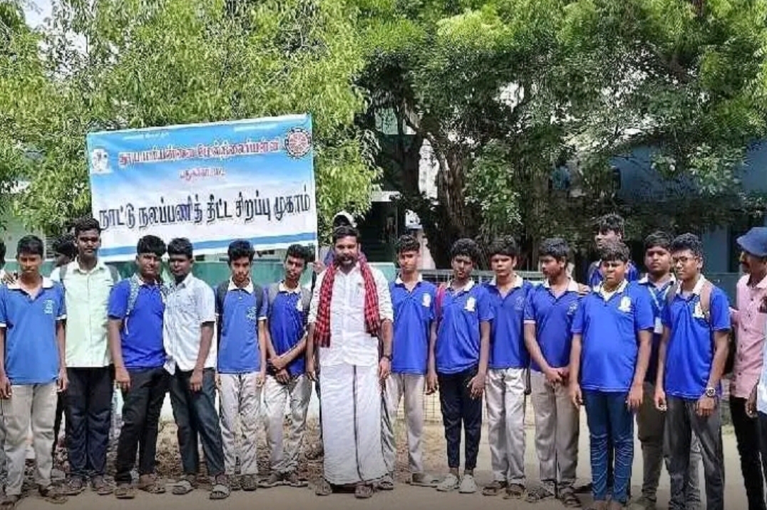 புதுகை மேல்நிலை நாட்டுநலபணி திட்ட முகாம்