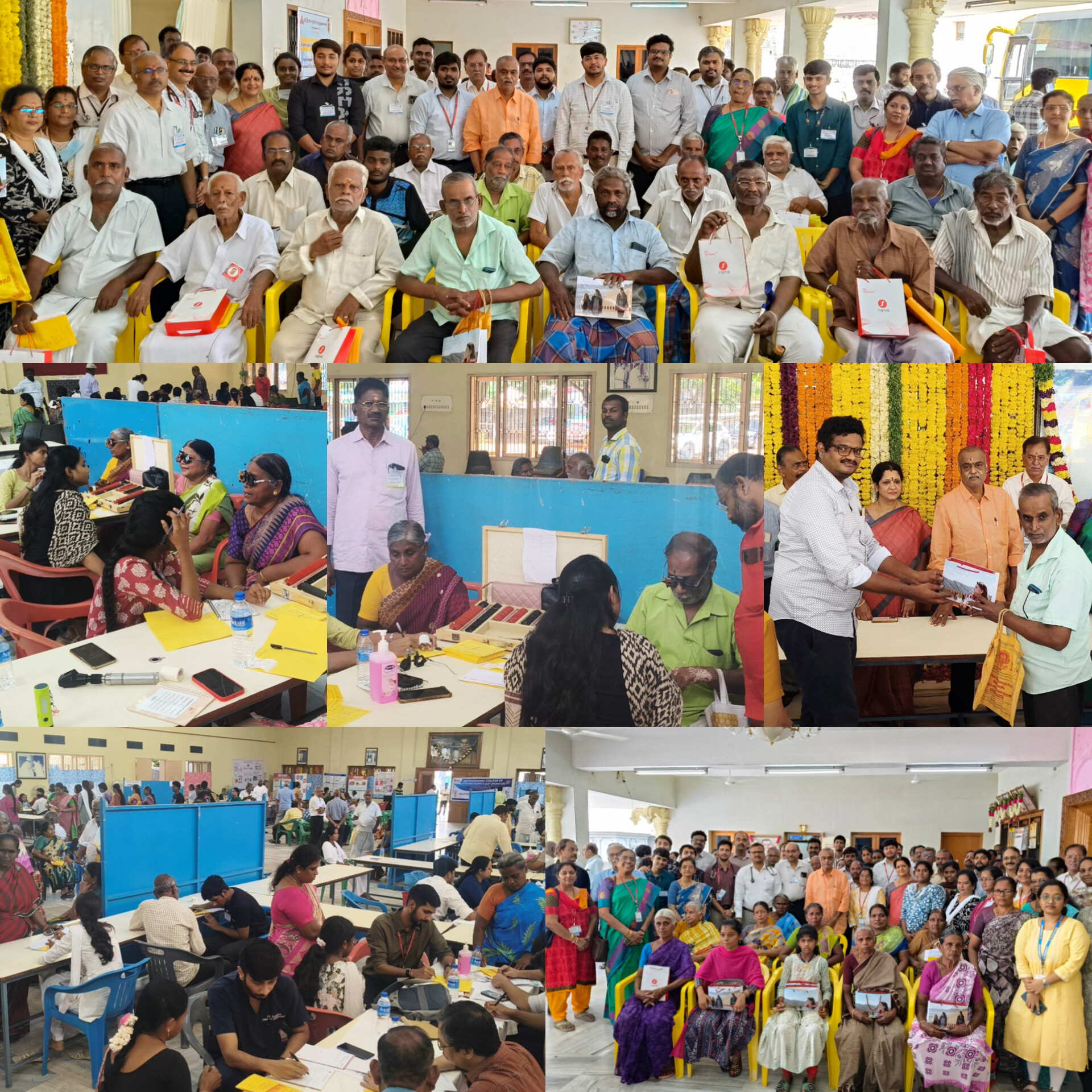 சென்னை போரூர் ஸ்ரீராமச்சந்திரா மருத்துவமனை சார்பில் 25-ம் ஆண்டாக இலவச பொது மருத்துவ முகாம் ஆயிரக்கணக்கான பொதுமக்கள் பயன் பெற்றனர்..