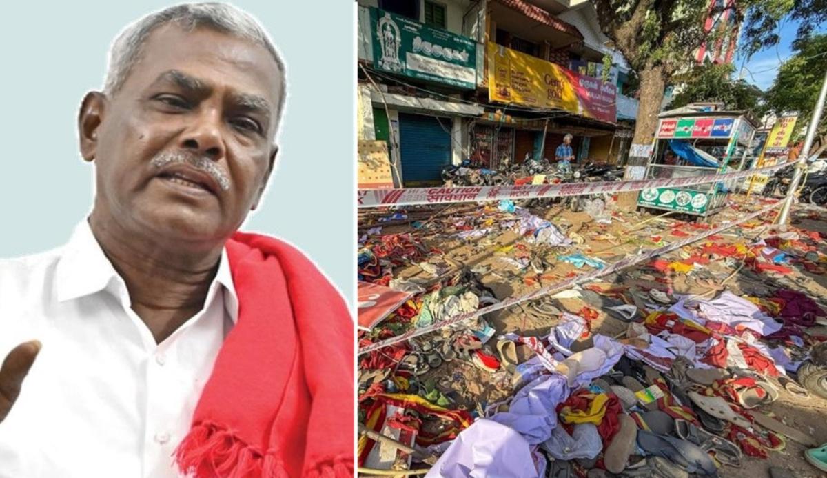 பாதிக்கப்பட்டவர்களுக்கு விஜய்யோ, தவெகவினரோ முதலுதவி செய்யவில்லை - சிபிஎம் குற்றச்சாட்டு