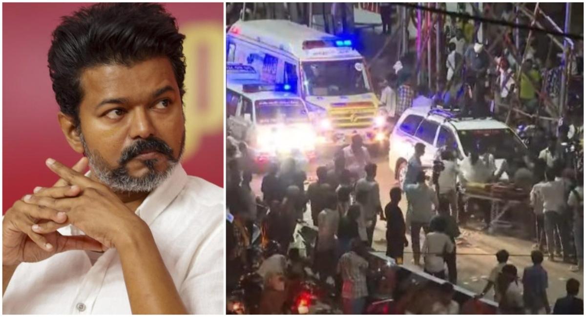 இதயம் நொறுங்கிப் போய் இருக்கிறேன் - கரூர் நெரிசல் சம்பவத்துக்கு விஜய் இரங்கல்