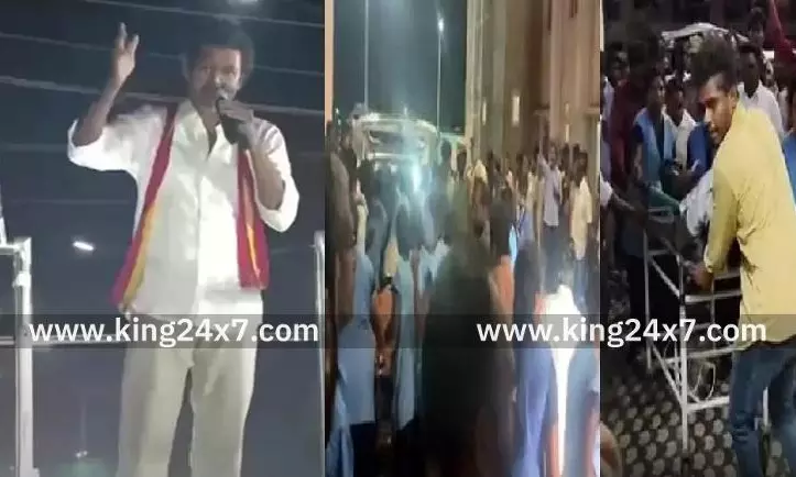 கரூரில் கூட்ட நெரிசலில் இறந்தவர்களின் குடும்பங்களுக்கு தலா ரூ.20 லட்சம் இழப்பீடு: தவெக விஜய் அறிவிப்பு