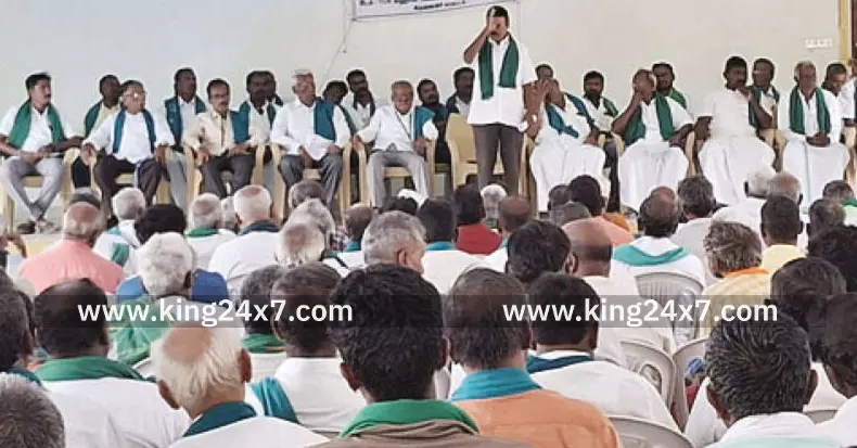 தேன்கனிக்கோட்டையில் காட்டுப்பன்றிகள் ஒழிப்பு மாநாடு.