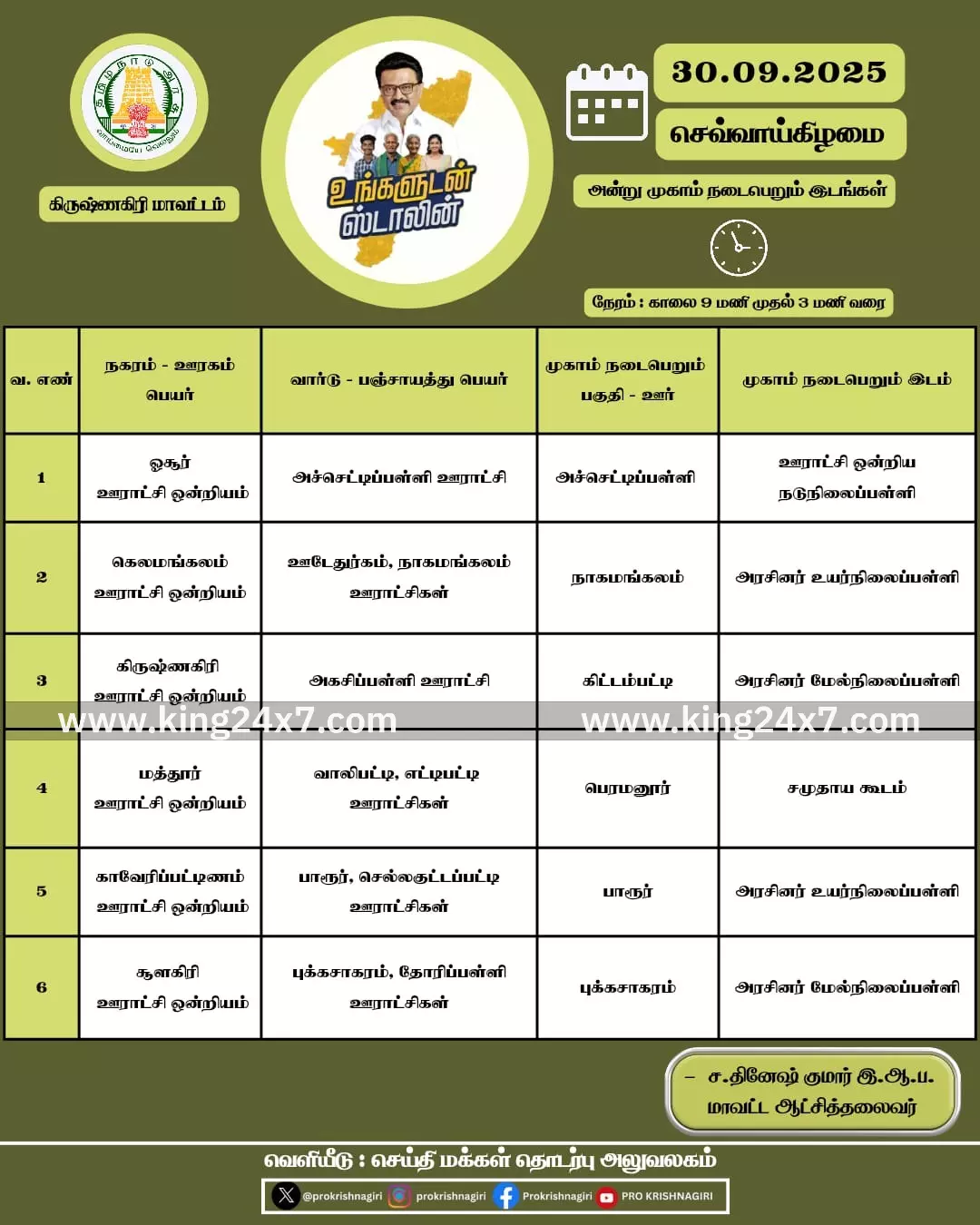 செல்லக்குட்டப்பட்டி கிராமத்தில் ‘உங்களுடன் ஸ்டாலின் முகாம் செல்லக்குட்டப்பட்டி கிராமத்தில் ‘உங்களுடன் ஸ்டாலின் முகாம்