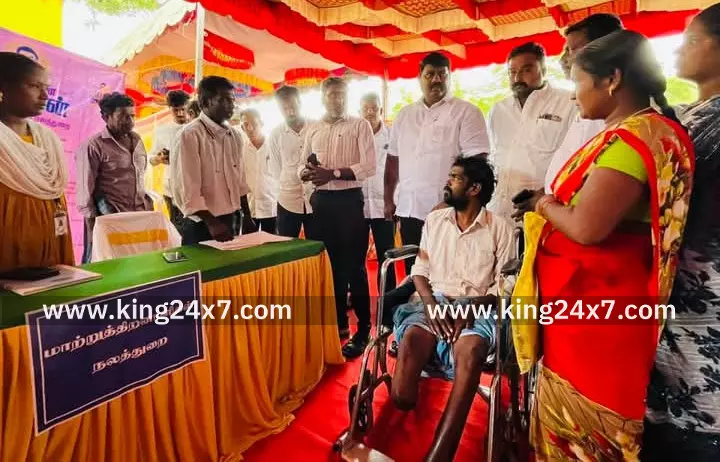 சர்க்கரை நோயால் வலது காலை இழந்த இளைஞருக்கு சர்க்கரை நோயால் வலது காலை இழந்த இளைஞருக்கு