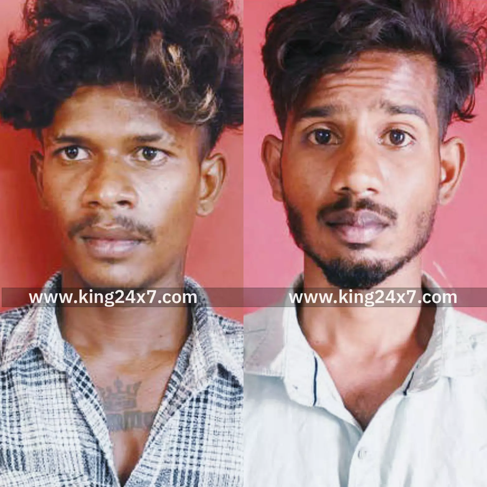 கிருஷ்ணகிரி அருகே தாய்- மகளை கொலை செய்த 2 பேர் கைது.