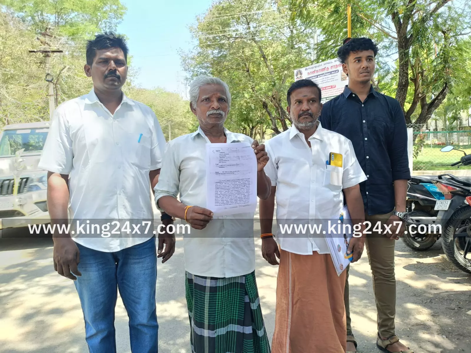 ராமநாதபுரம் மாவட்ட காவல் கண்காணிப்பாளரிடம் விவசாயி புகார்