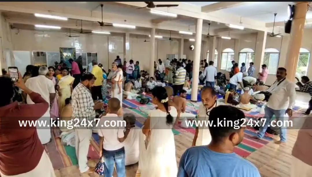 கோவை:  சித்தாப்புதூர் ஐயப்பன் கோவிலில் வித்யாரம்பம் விழா