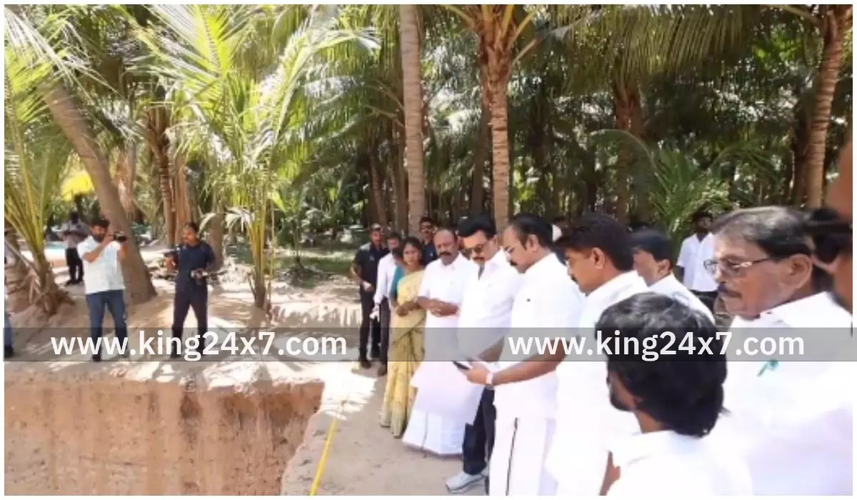 கீழடி கண்டேன், பெருமிதம் கொண்டேன்! - முதல்வர் ஸ்டாலின் கீழடி கண்டேன், பெருமிதம் கொண்டேன்! - முதல்வர் ஸ்டாலின்