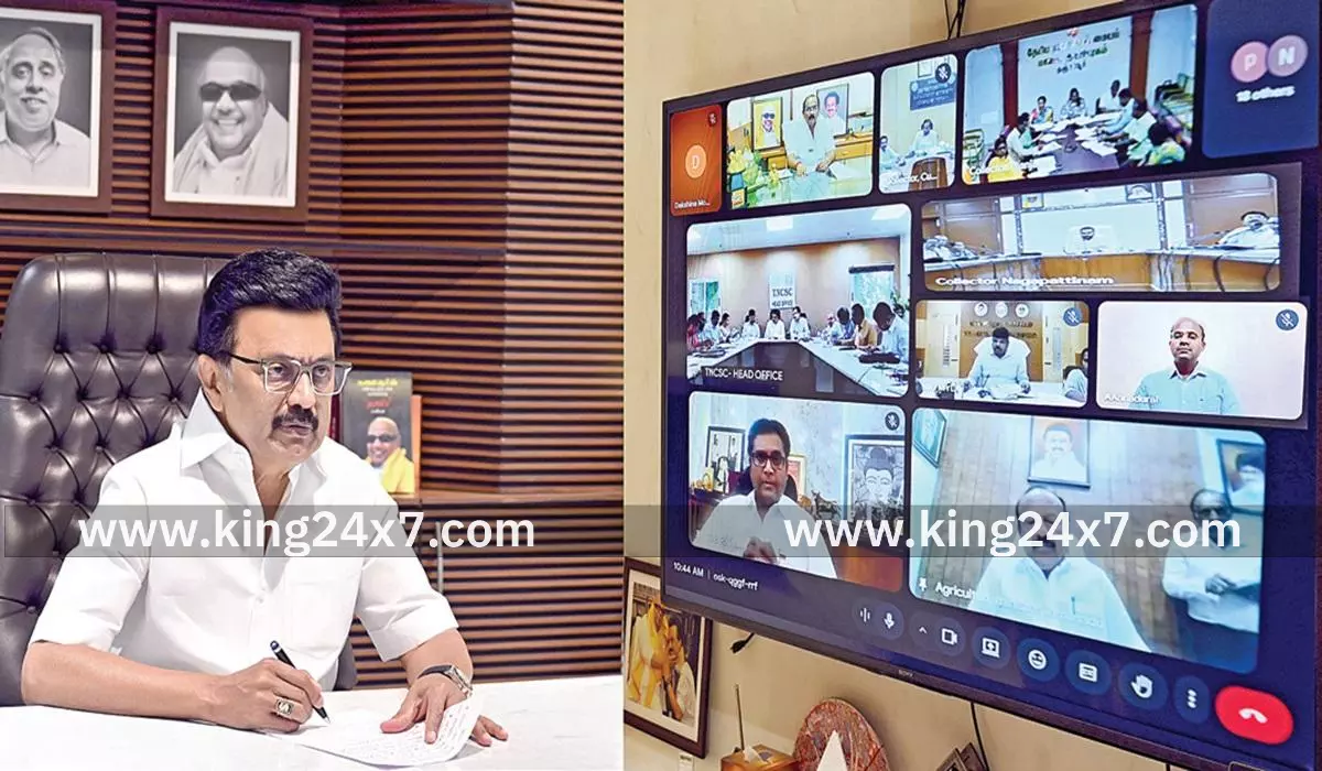 நெல்லை கொள்முதல் செய்து அரவை ஆலை, கிடங்குக்கு விரைந்து கொண்டு செல்ல வேண்டும்: முதல்வர் அறிவுறுத்தல் நெல்லை கொள்முதல் செய்து அரவை ஆலை, கிடங்குக்கு விரைந்து கொண்டு செல்ல வேண்டும்: முதல்வர் அறிவுறுத்தல்