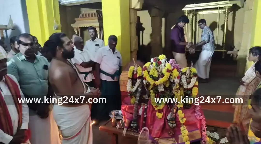 செஞ்சேரிமலையில் 206-வது ஆண்டு அம்பு சேவை விழா கோலாகலம்! செஞ்சேரிமலையில் 206-வது ஆண்டு அம்பு சேவை விழா கோலாகலம்!