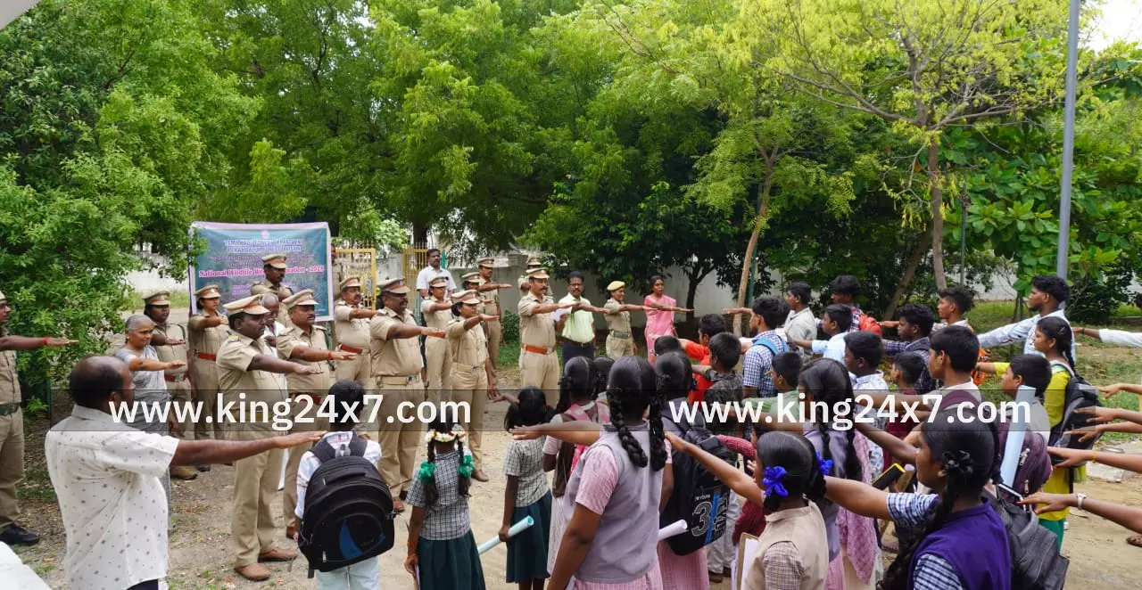 தமிழ்நாடு வனத்துறை பெரம்பலூர் வனக்கோட்டம் வனவிலங்கு வார விழா தமிழ்நாடு வனத்துறை பெரம்பலூர் வனக்கோட்டம் வனவிலங்கு வார விழா
