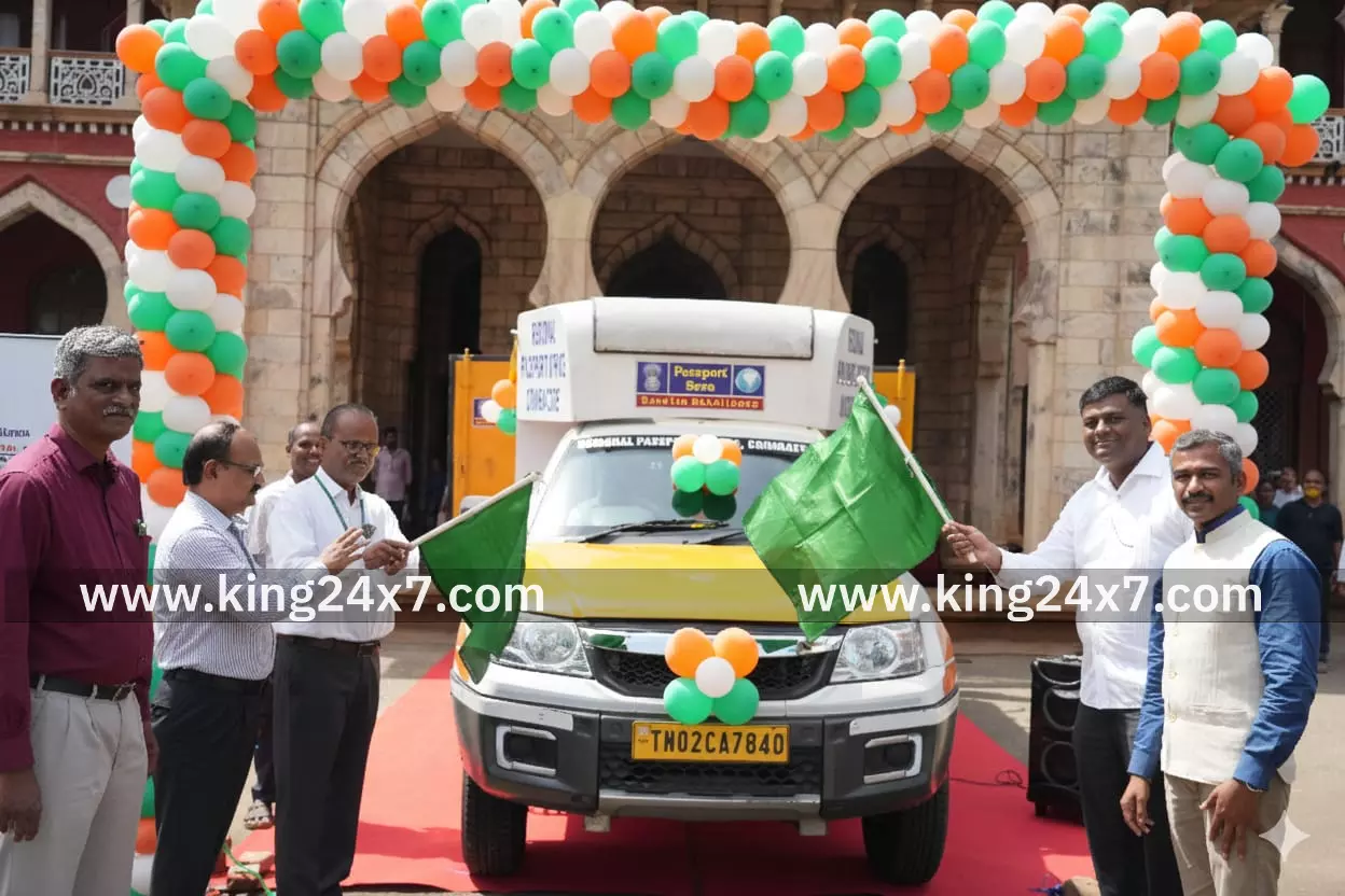நடமாடும் பாஸ்போர்ட் சேவா வாகன முகாம் தொடக்கம் ! நடமாடும் பாஸ்போர்ட் சேவா வாகன முகாம் தொடக்கம் !