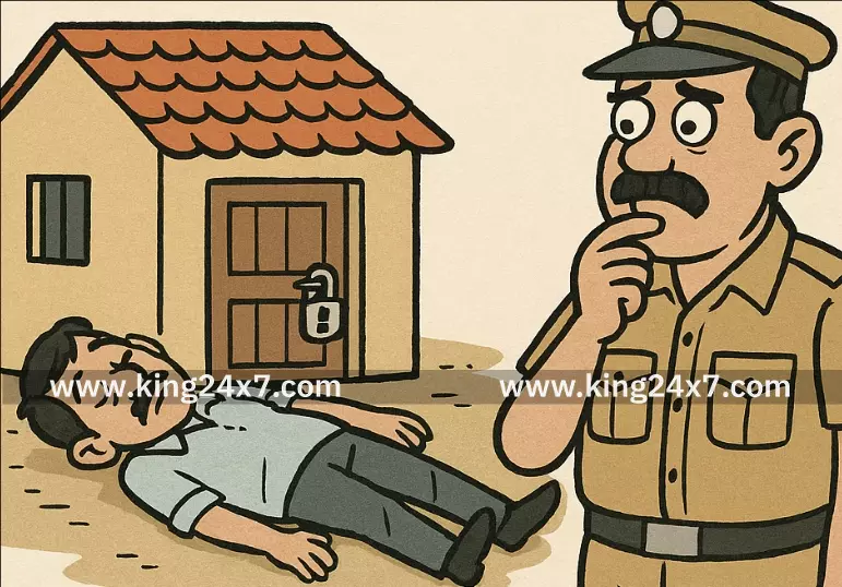 பூட்டிய வீட்டில் தொழிலாளி மரணம் மர்மம் !