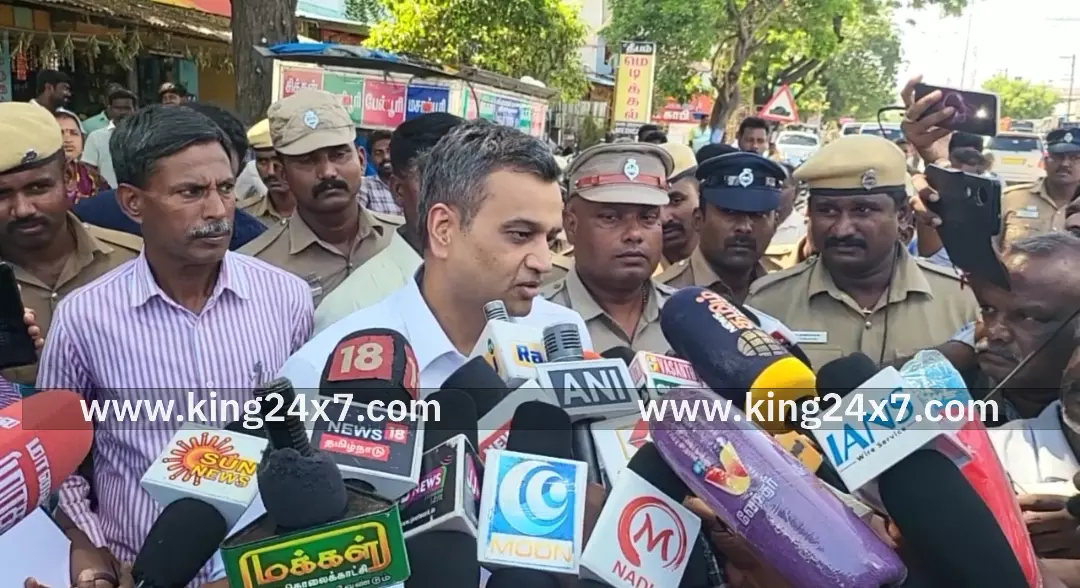 கரூரில் விசாரணை இப்போதுதான் துவங்கி உள்ளது விசாரணை விபரங்களை பிறகு தெரிவிக்கிறேன்.ஐஜி அஸ்ரா கார்க் கரூரில் பேட்டி.