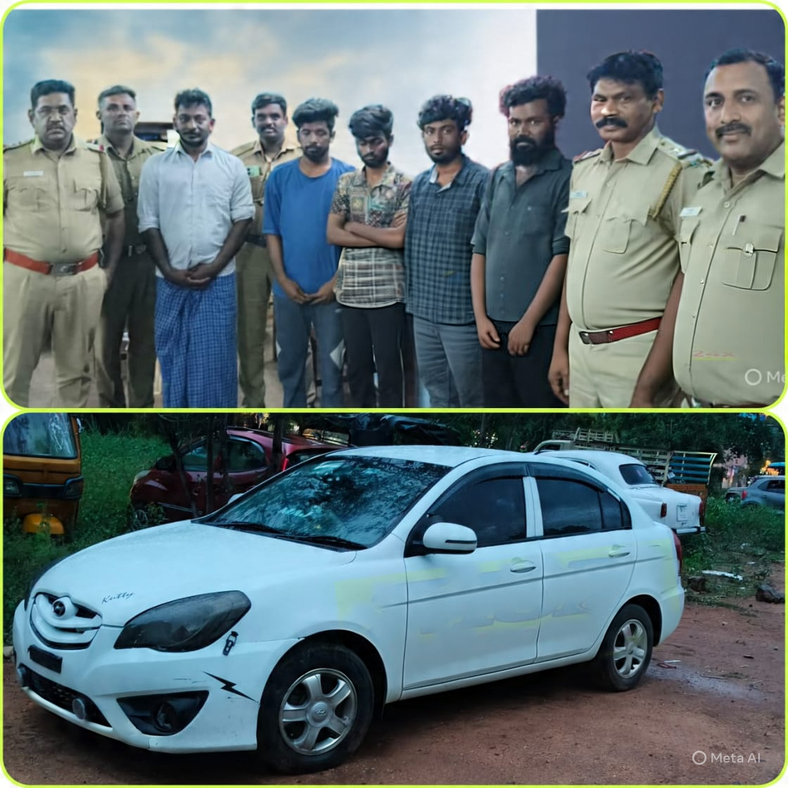 கஞ்சா விற்பனை செய்த 5 பேர் கொண்ட கும்பல் கைது