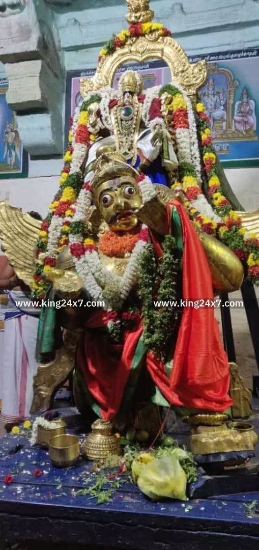 மதுரையில் ஐந்து கருட சேவை.