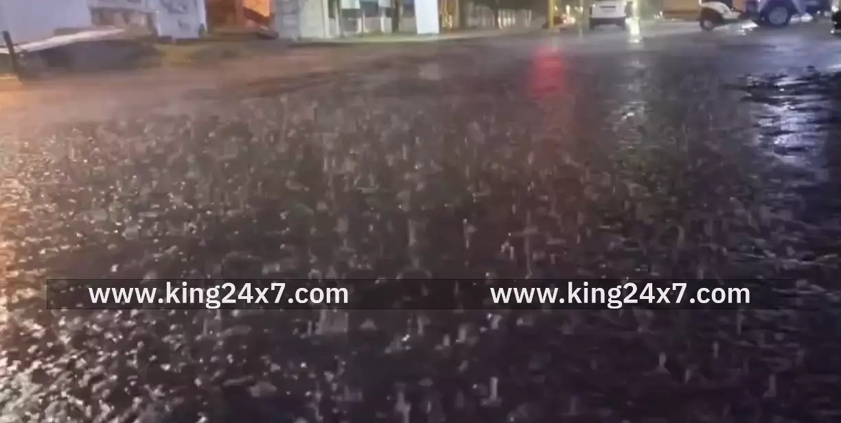 நள்ளிரவு கொட்டித் தீர்த்த கனமழை - அதிகபட்சமாக தலைஞாயிறில் 6.5 செ.மீ. மழை பதிவு