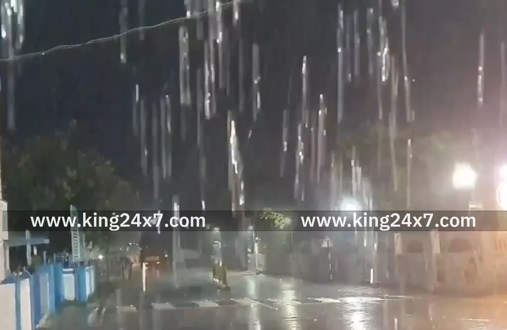 நள்ளிரவு கொட்டித் தீர்த்த கனமழை - அதிகபட்சமாக தலைஞாயிறில் 6.5 செ.மீ. மழை பதிவு