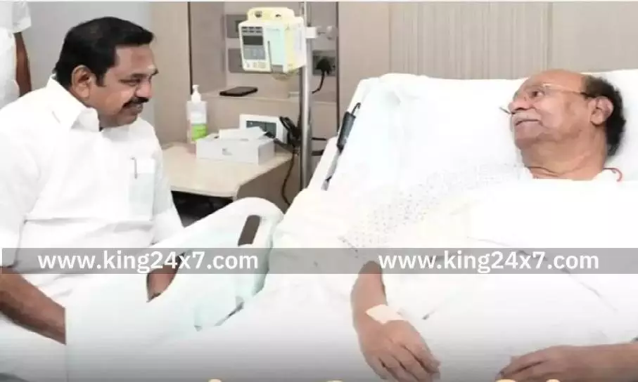 ராமதாஸை மருத்துவமனையில் சந்தித்த எடப்பாடி பழனிசாமி!!