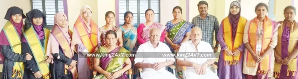 தேர்வுகளில் தங்கப்பதக்கம் வென்ற மகாராணி கல்லூரி மாணவிகள்